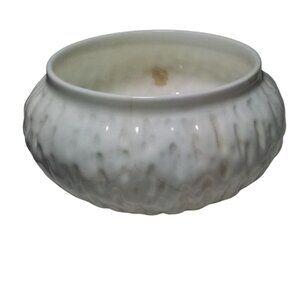 Coalport Bowl Candy Dish White Textured Bark